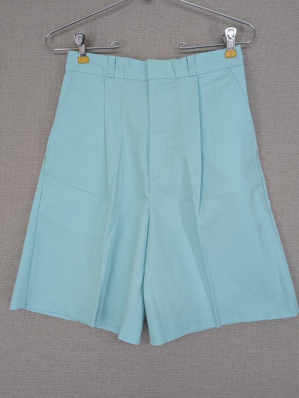 Vintage Cheryl Tiegs Shorts Size 8 High Waisted USA Light Turquoise -0925F132